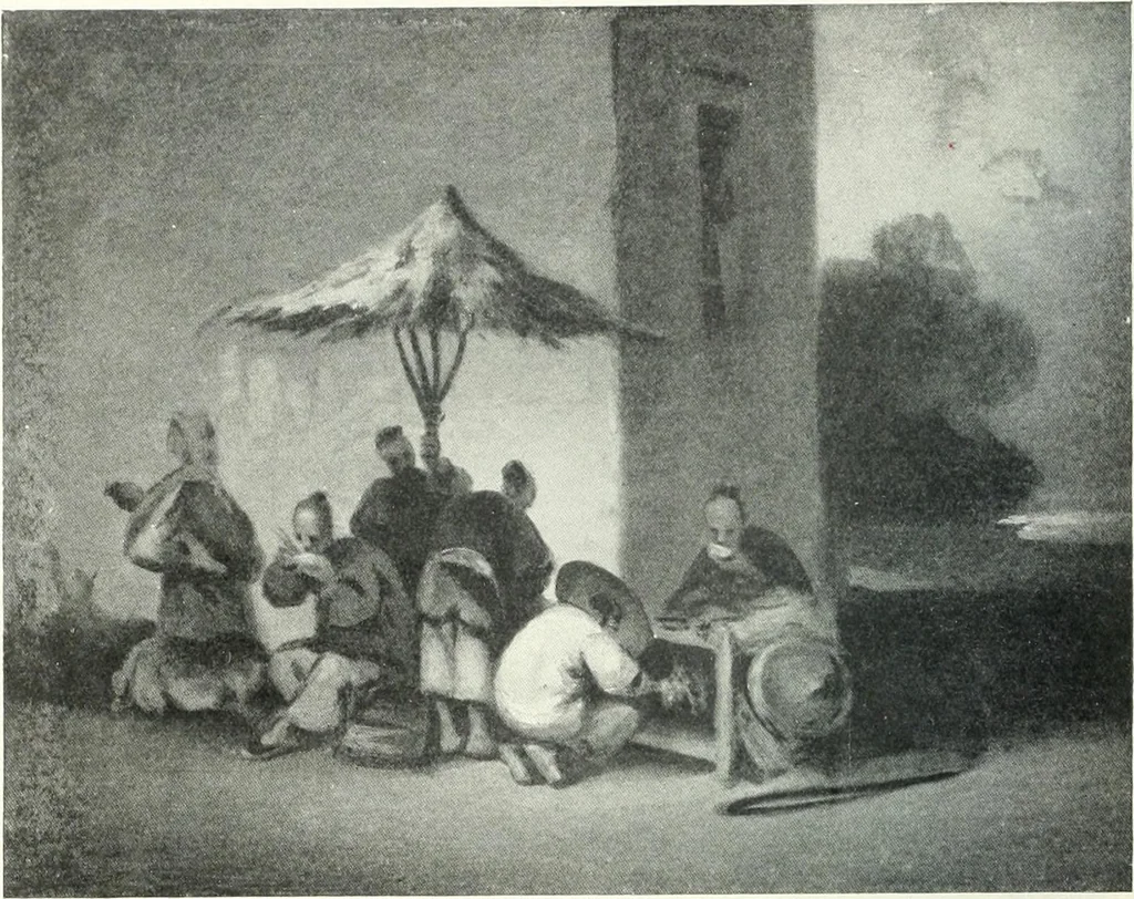 An illustration from International studio, 1897, leaf 148
