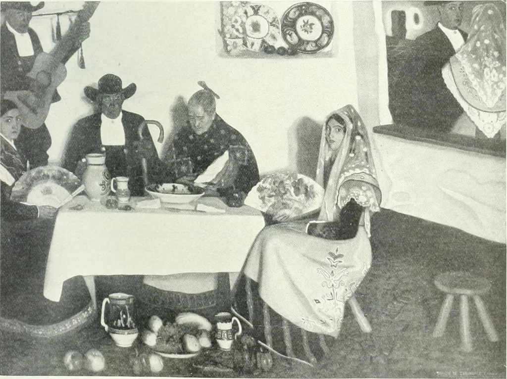 An illustration from International studio, 1897, leaf 233
