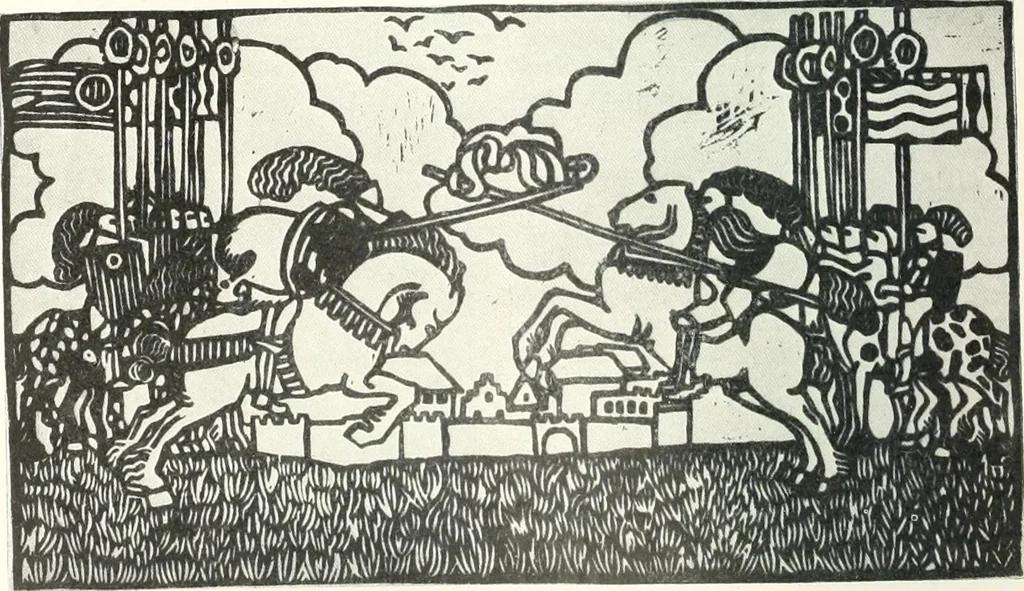 An illustration from International studio, 1897, leaf 252