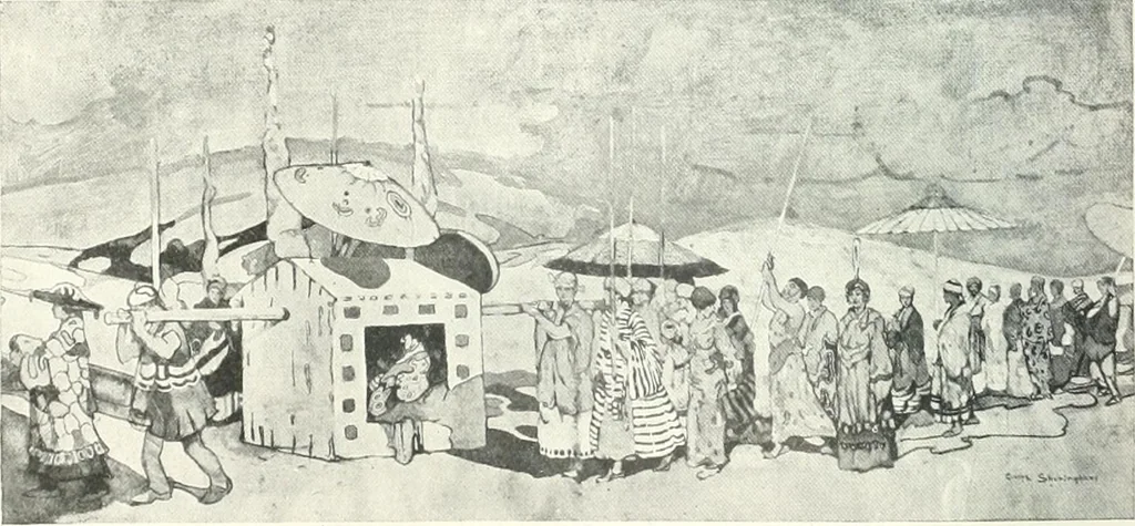 An illustration from International studio, 1897, leaf 288