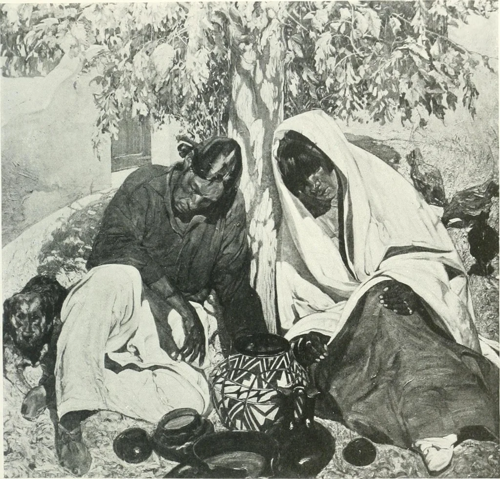 An illustration from International studio, 1897, leaf 327