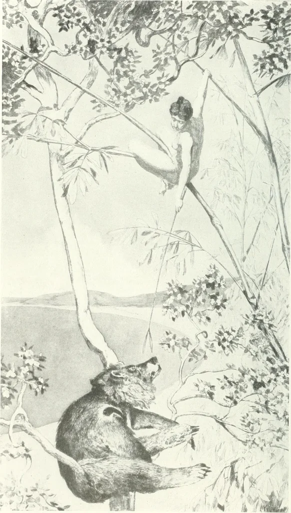 An illustration from International studio, 1897, leaf 348