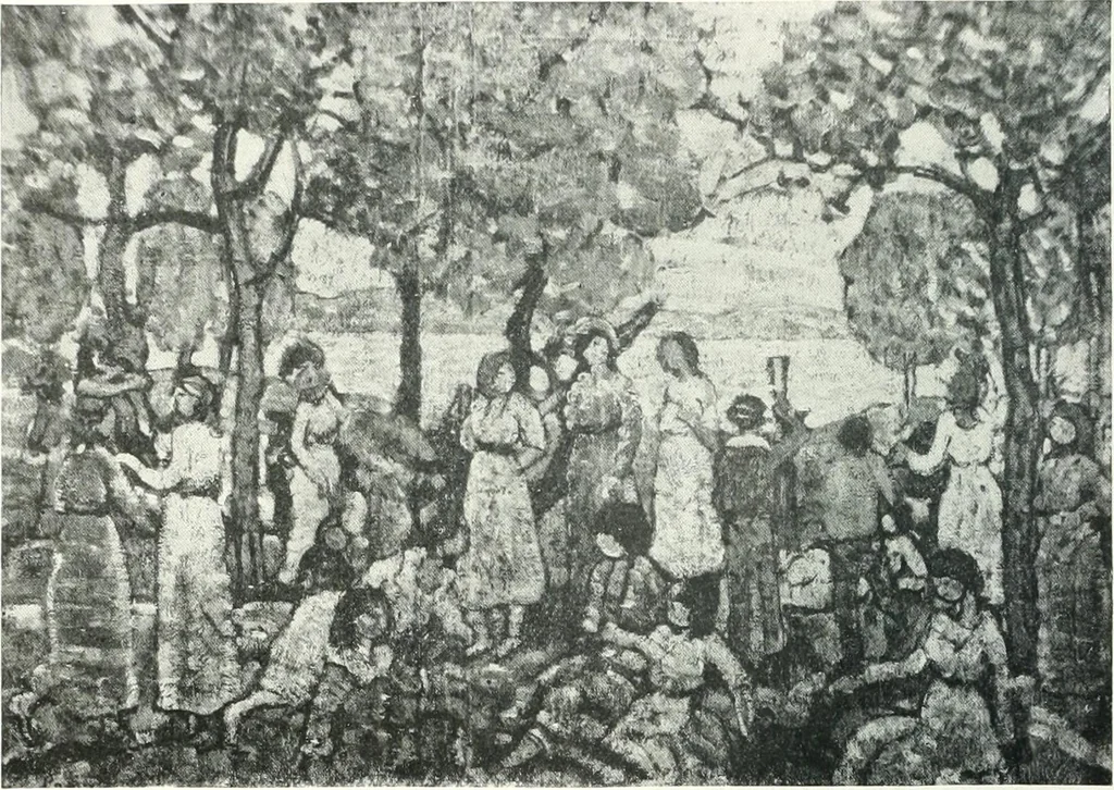 An illustration from International studio, 1897, leaf 390