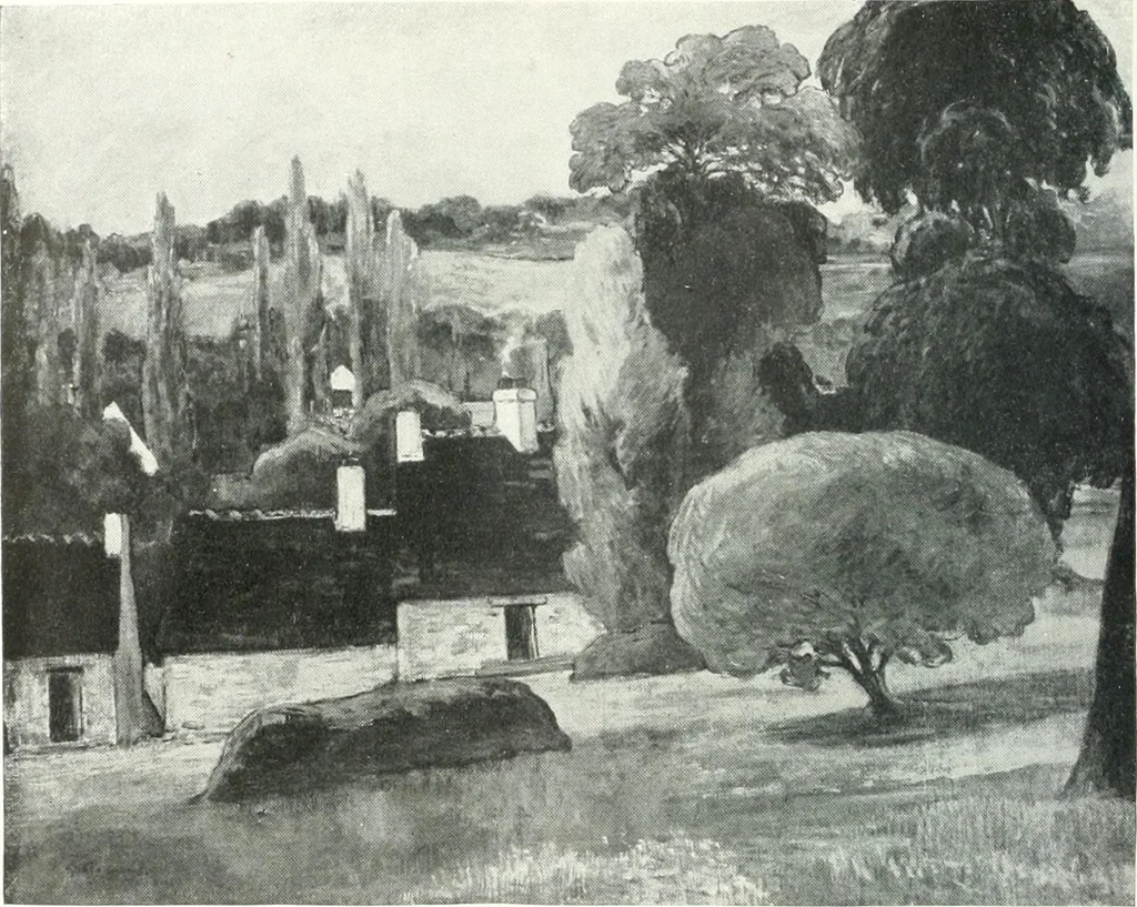 An illustration from International studio, 1897, leaf 430