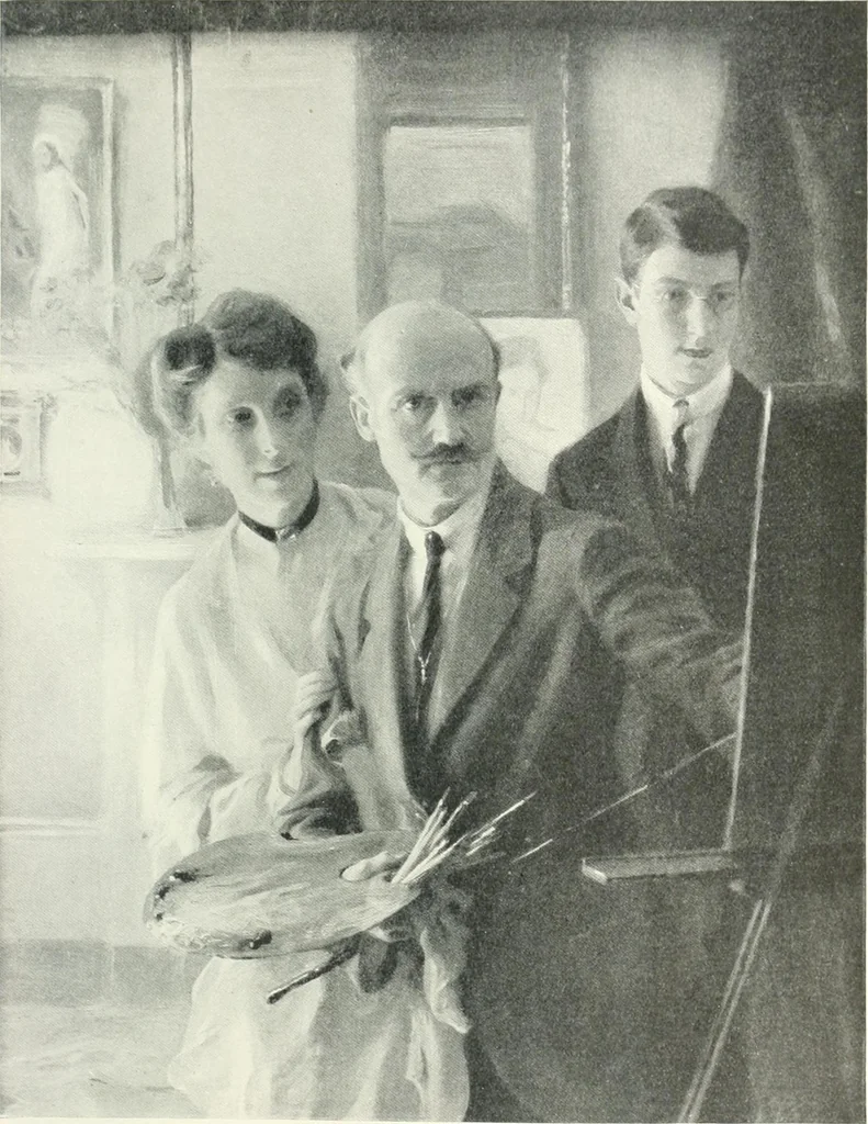 An illustration from International studio, 1897, leaf 463