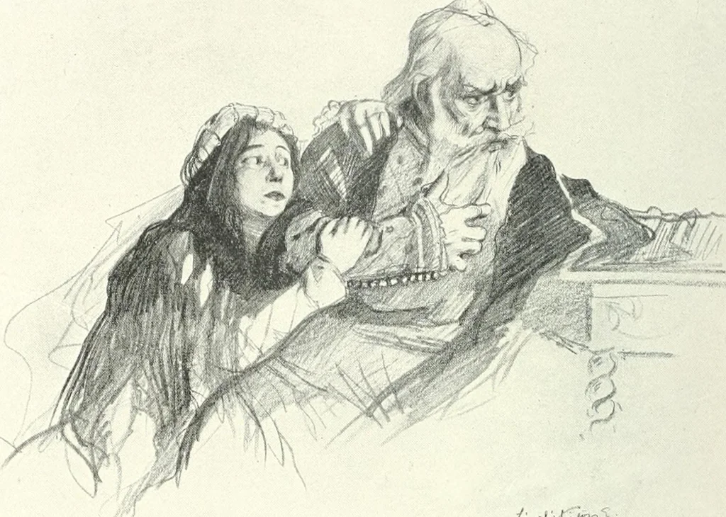 An illustration from International studio, 1897, leaf 464