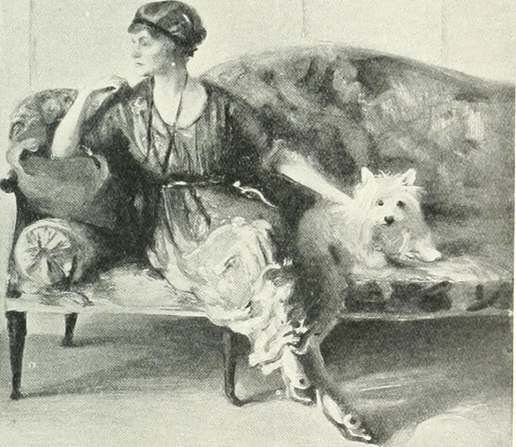 An illustration from International studio, 1897, leaf 467