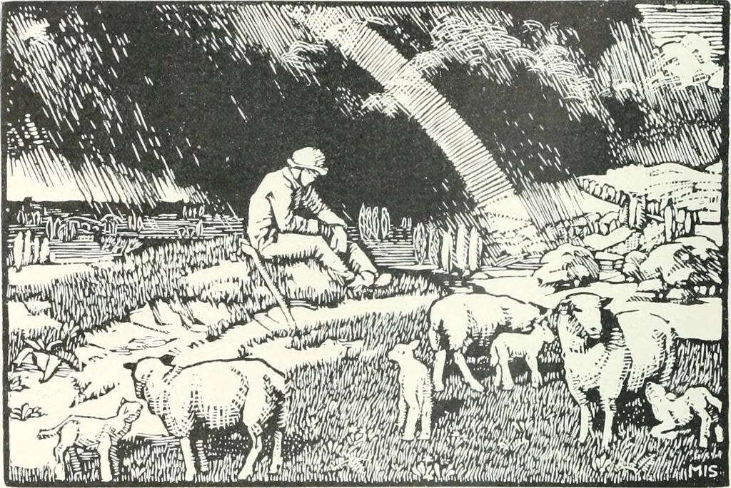 An illustration from International studio, 1897, leaf 476