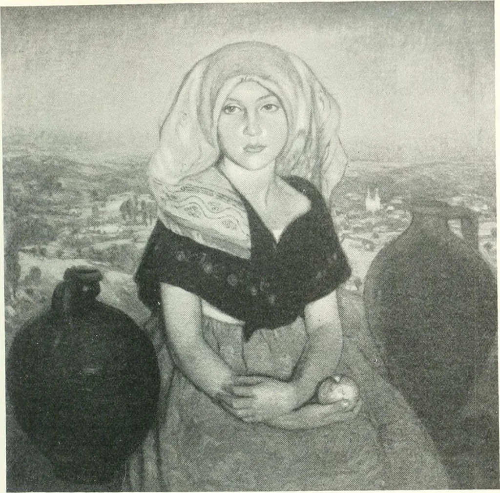 An illustration from International studio, 1897, leaf 483