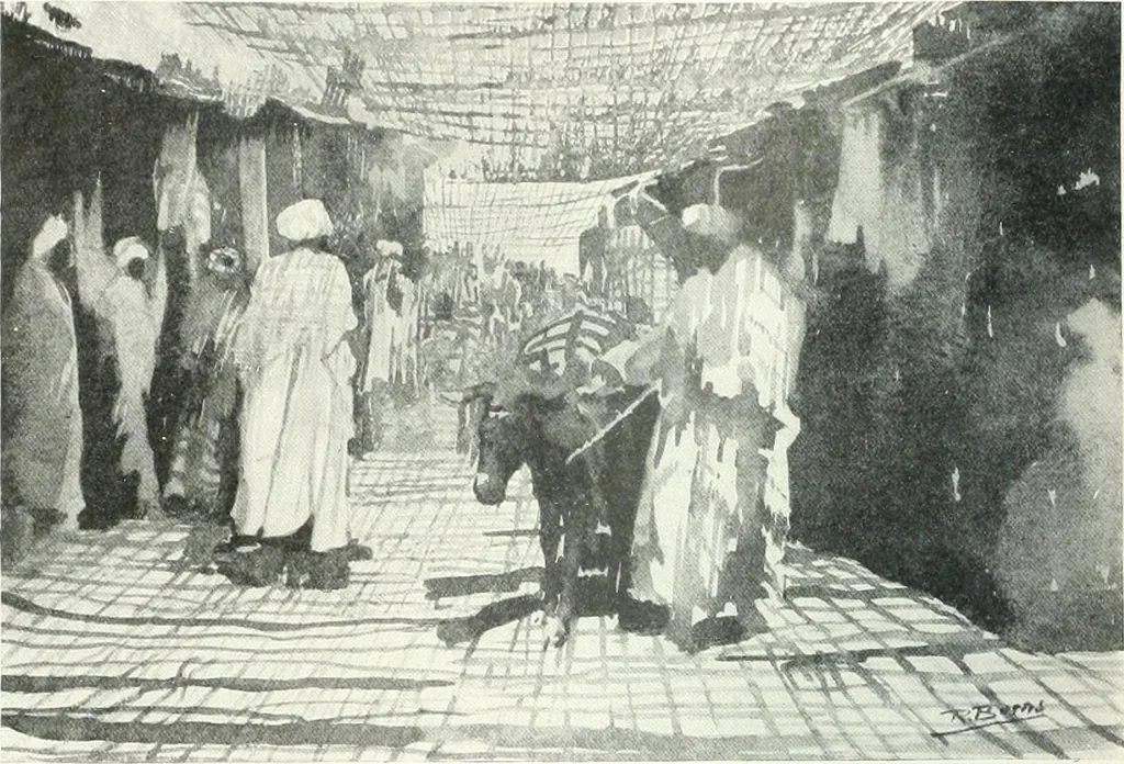 An illustration from International studio, 1897, leaf 498