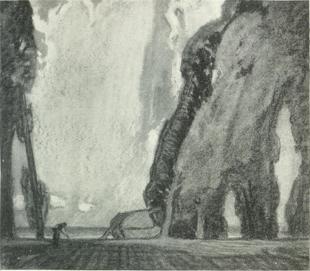 An illustration from International studio, 1897, leaf 509
