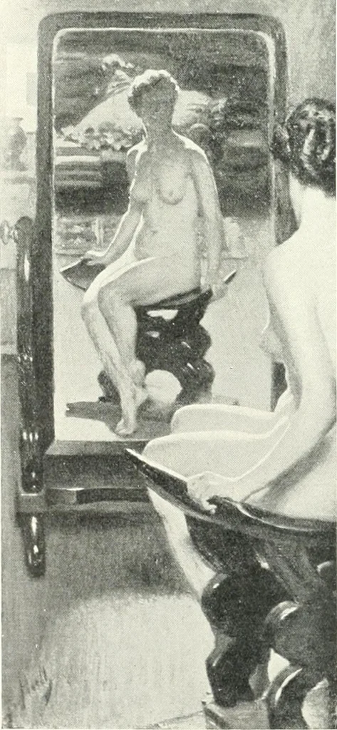 An illustration from International studio, 1897, leaf 534