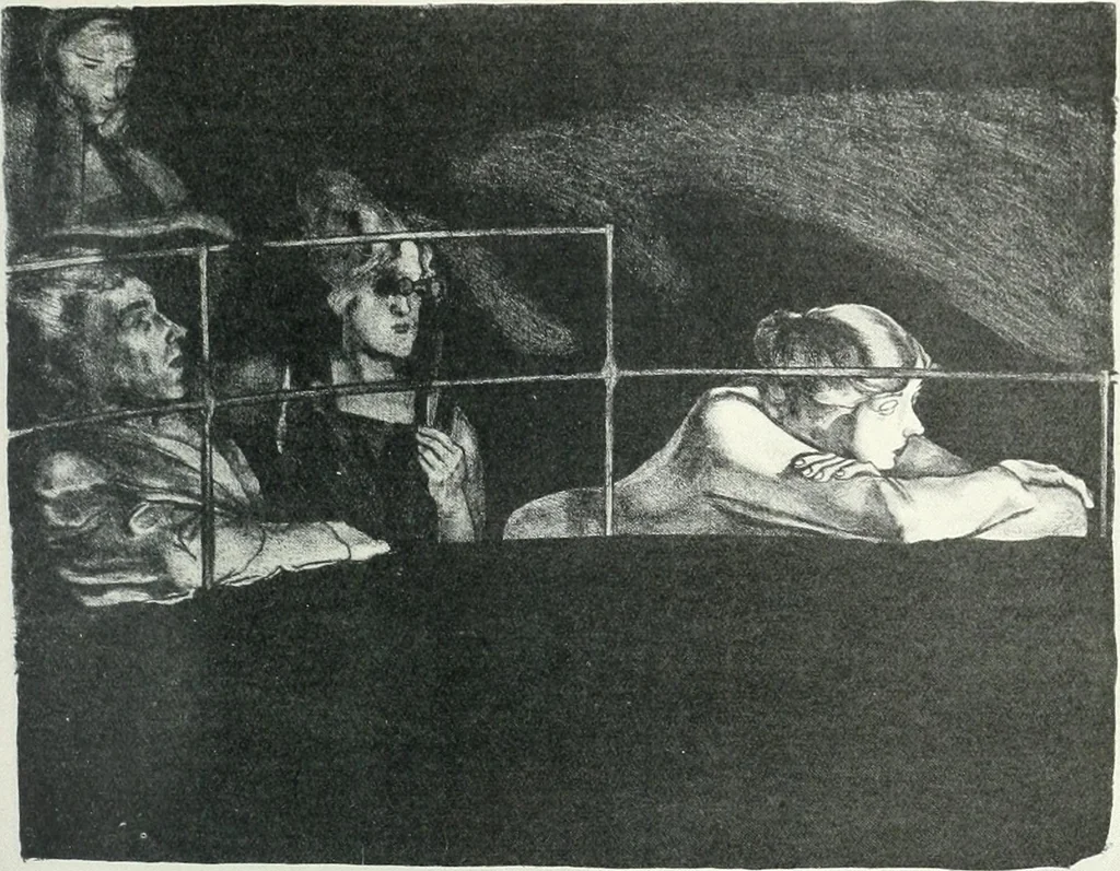 An illustration from International studio, 1897, leaf 553
