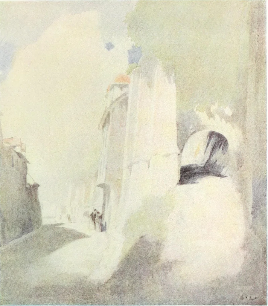 An illustration from International studio, 1897, leaf 557
