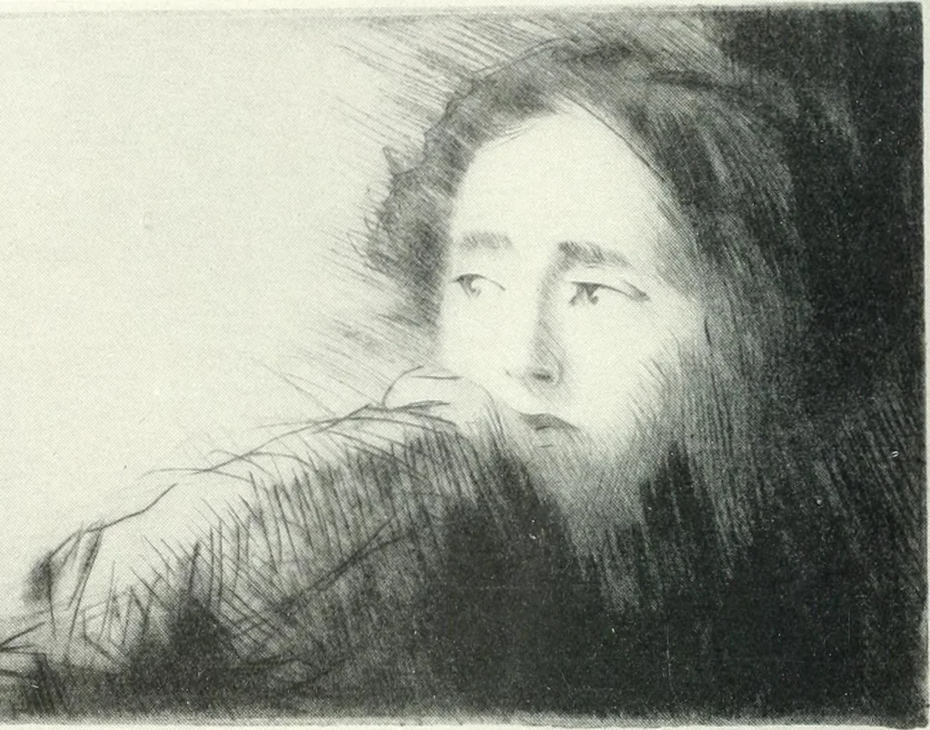An illustration from International studio, 1897, leaf 562