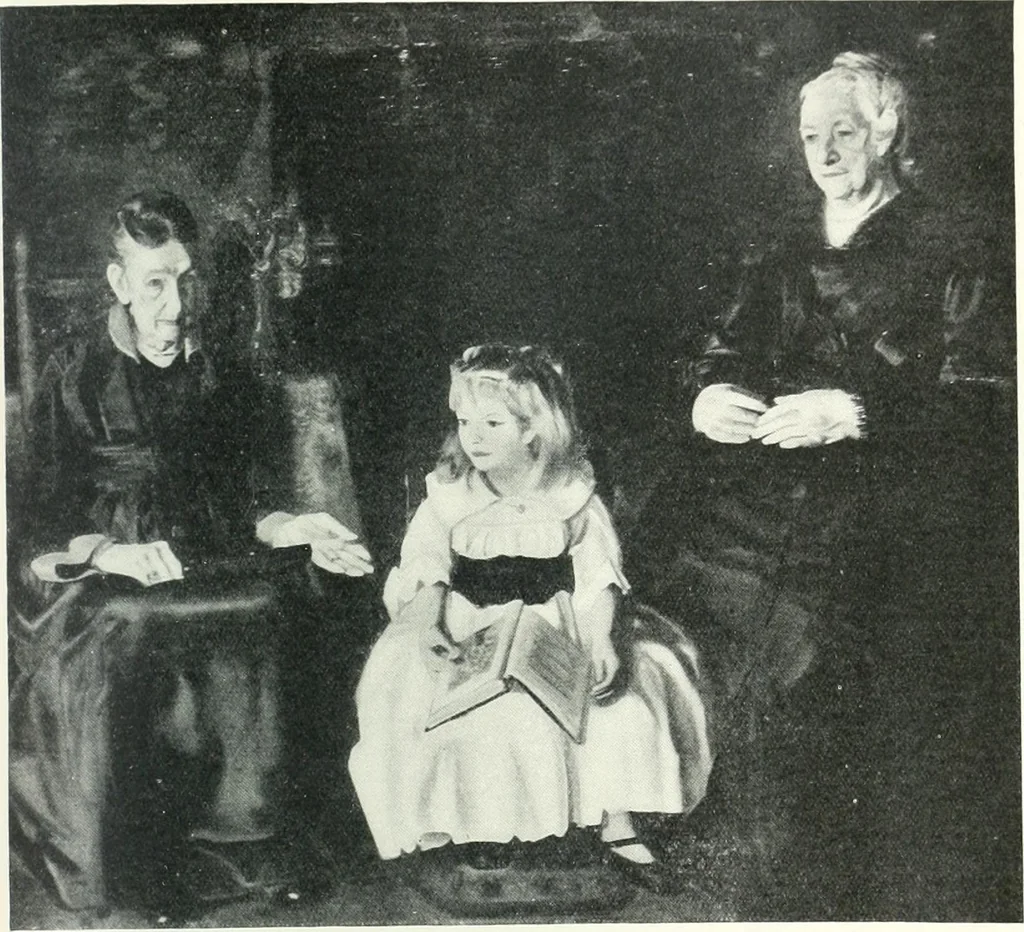 An illustration from International studio, 1897, leaf 573