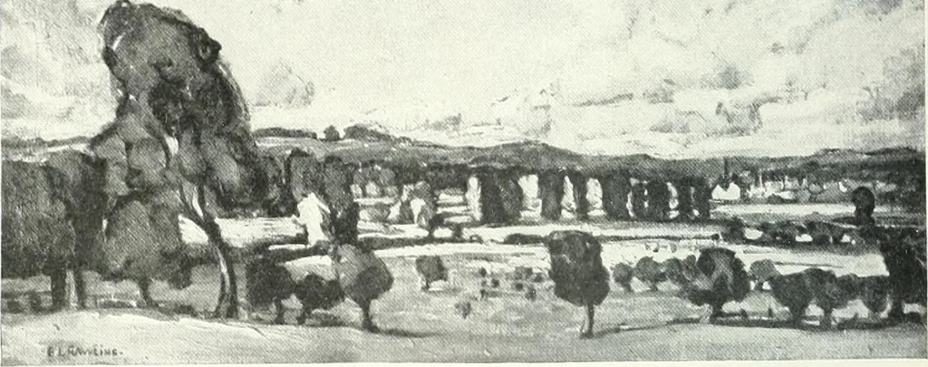 An illustration from International studio, 1897, leaf 600