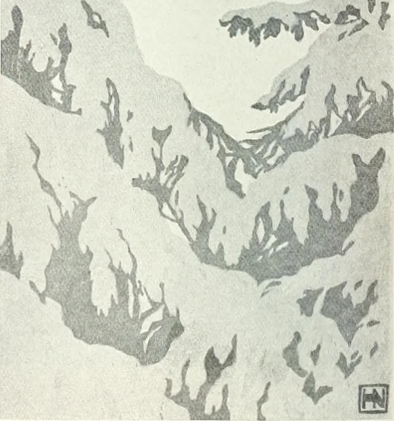 An illustration from International studio, 1897, leaf 614