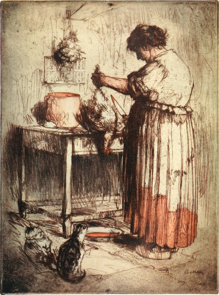 An illustration from International studio, 1897, leaf 631