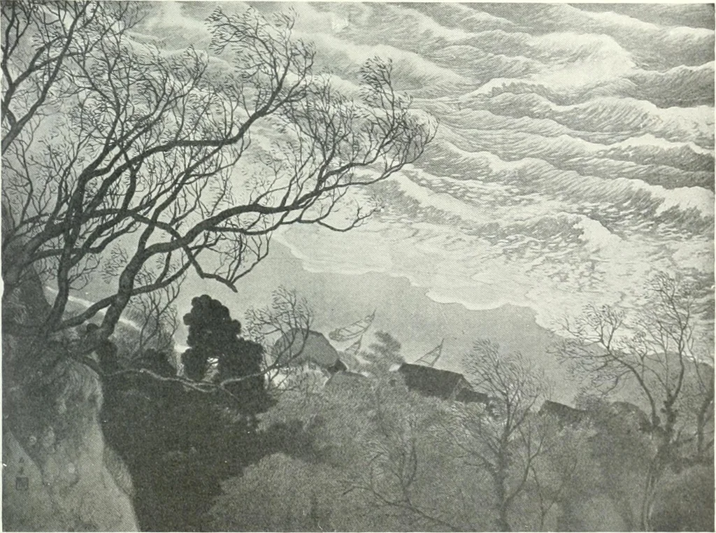 An illustration from International studio, 1897, leaf 655