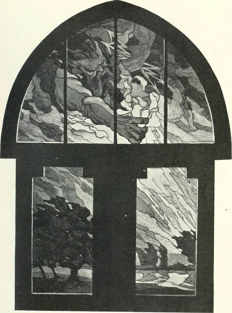 An illustration from International studio, 1897, leaf 661