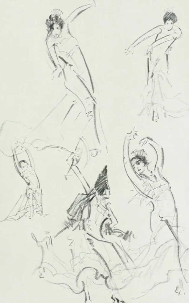 An illustration from International studio, 1897, leaf 102