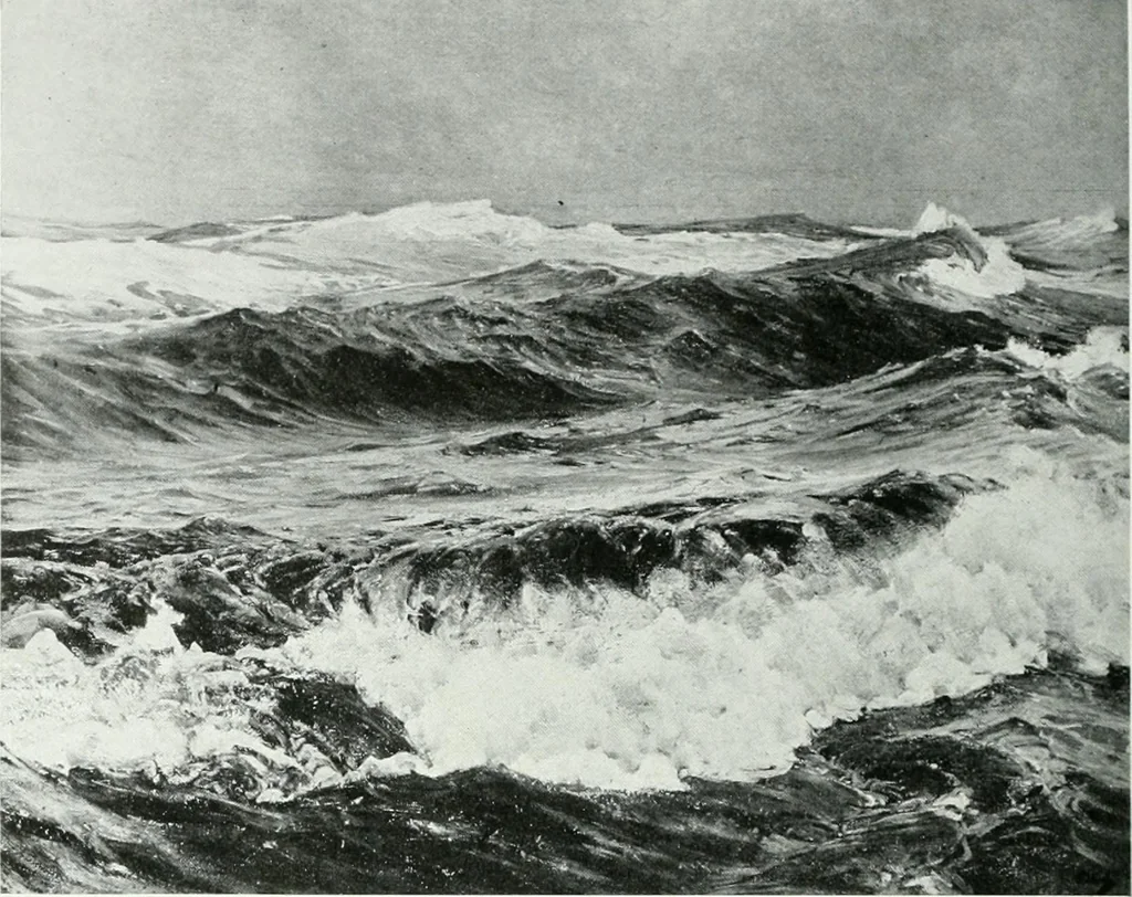 An illustration from International studio, 1897, leaf 137