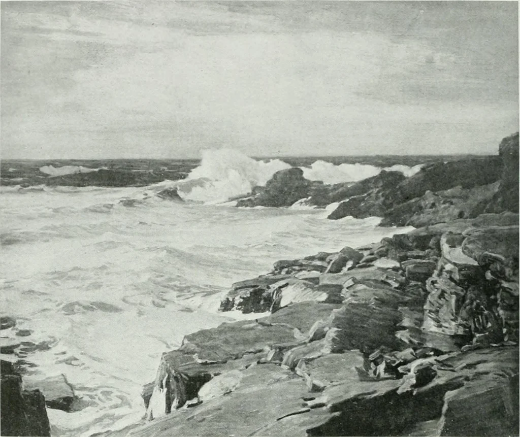 An illustration from International studio, 1897, leaf 141