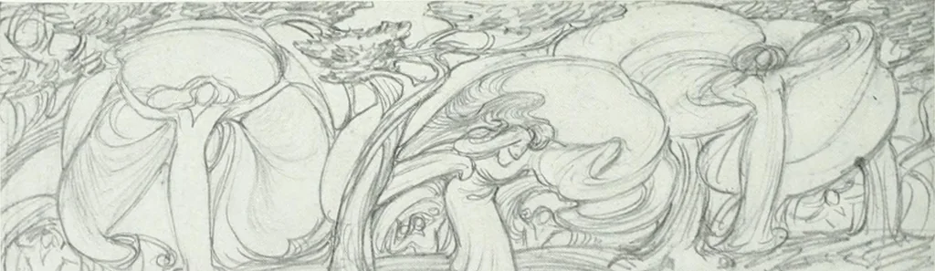 An illustration from International studio, 1897, leaf 143