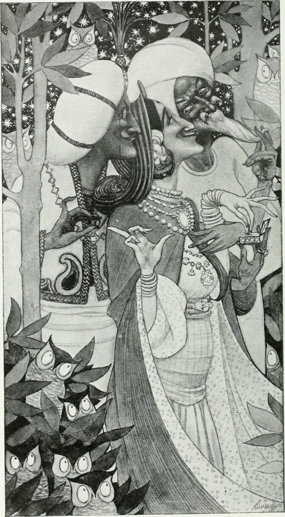 An illustration from International studio, 1897, leaf 145