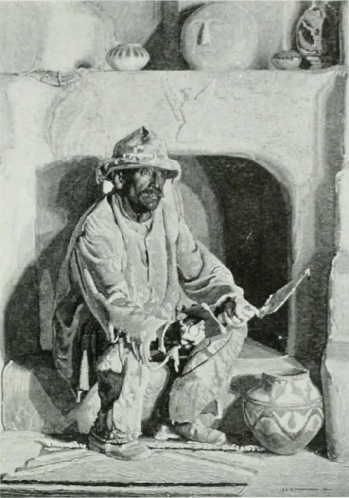 An illustration from International studio, 1897, leaf 190