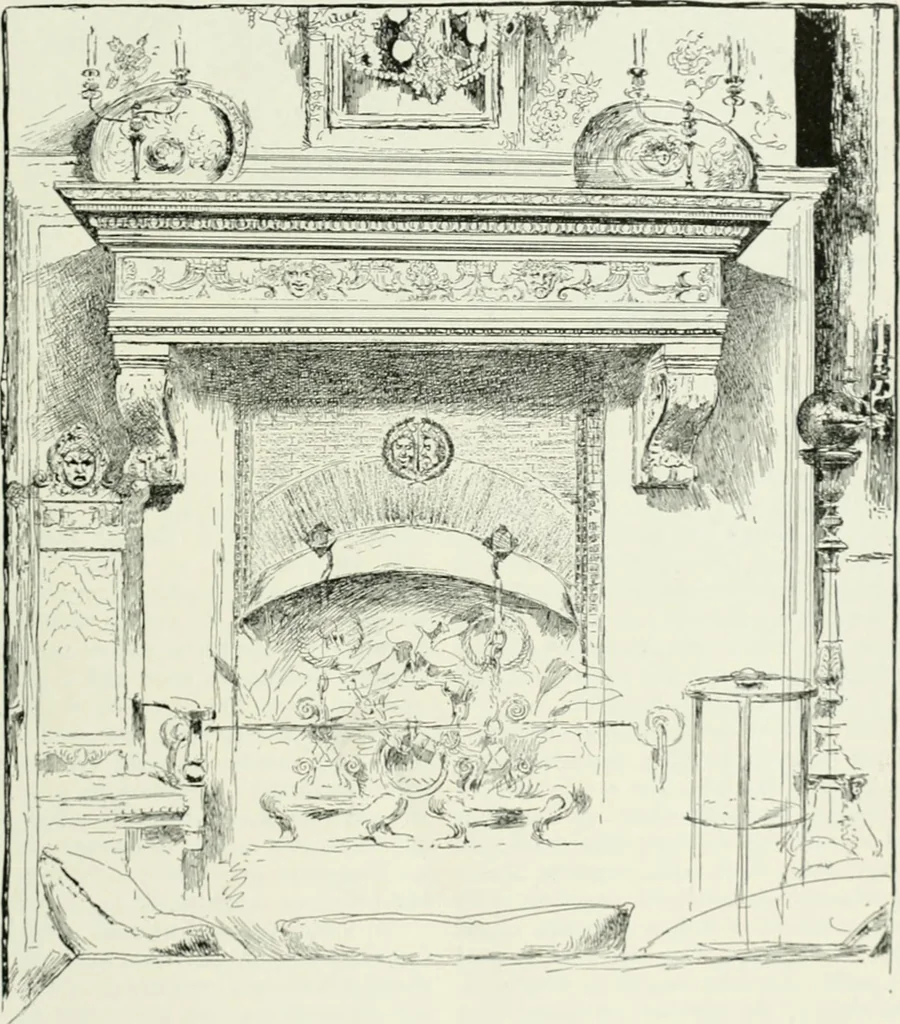 An illustration from International studio, 1897, leaf 202