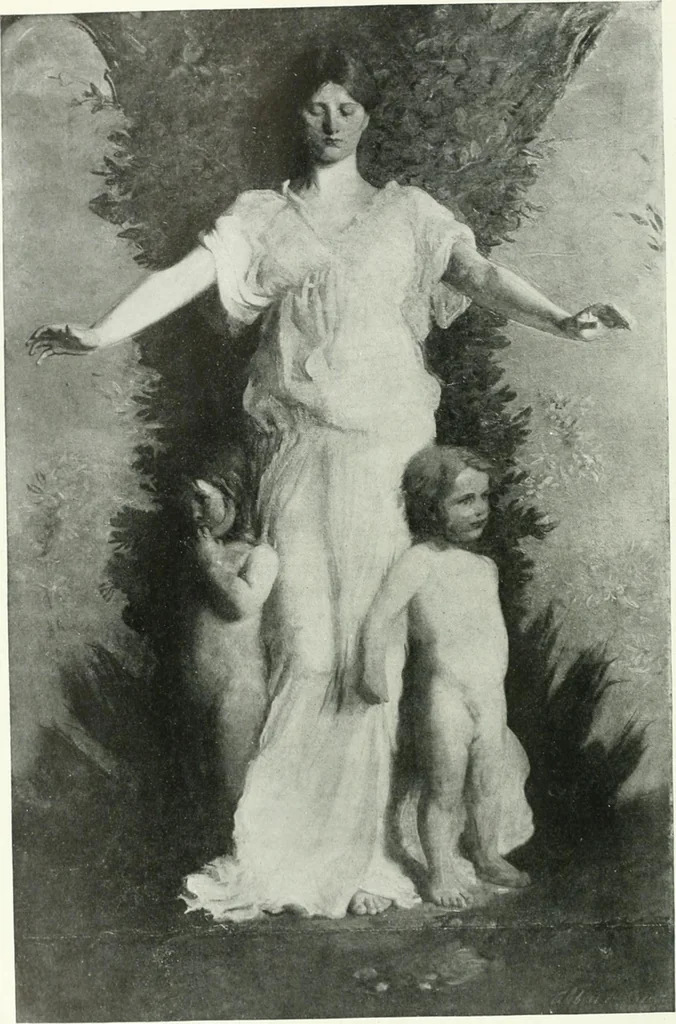 An illustration from International studio, 1897, leaf 21