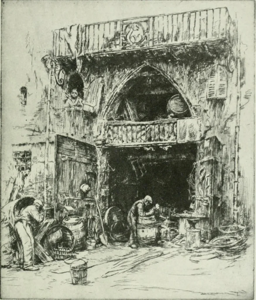 An illustration from International studio, 1897, leaf 260