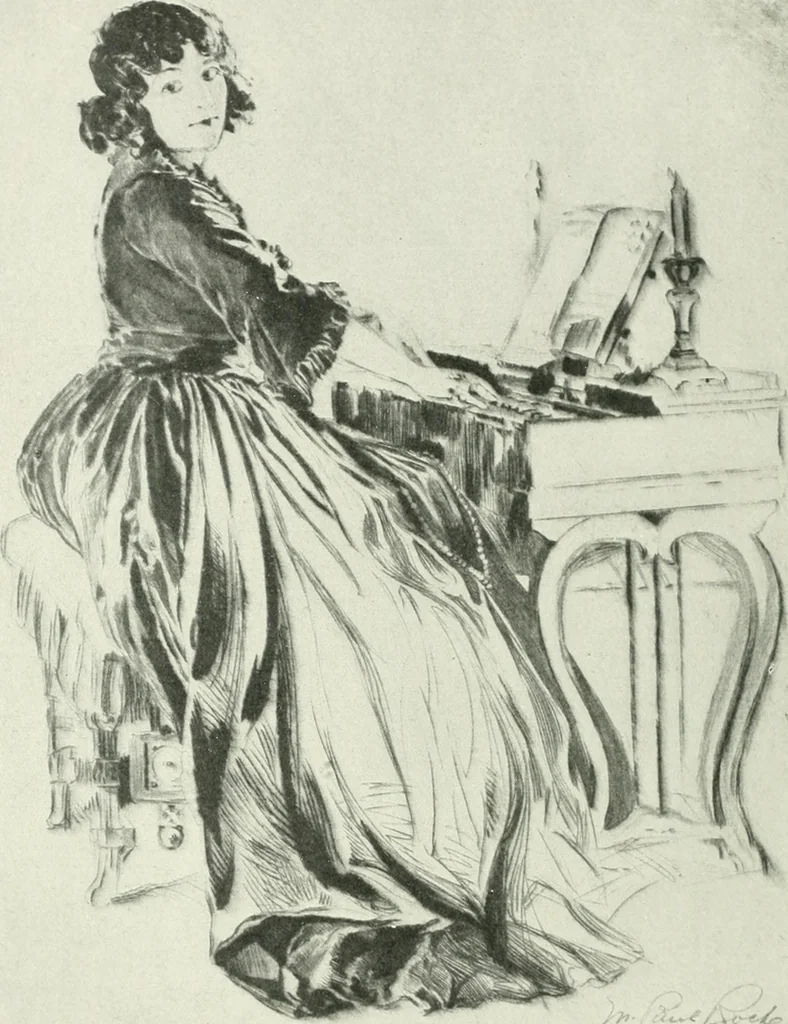 An illustration from International studio, 1897, leaf 261