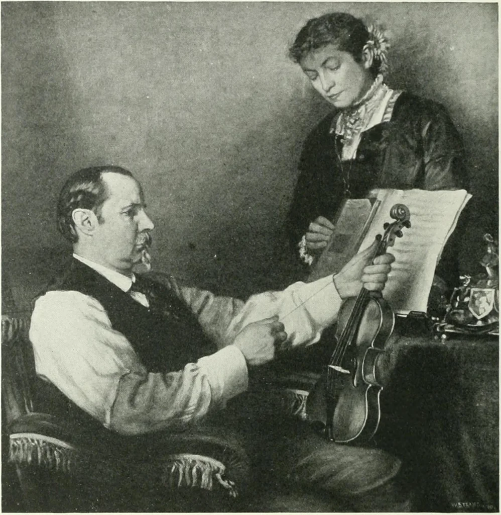 An illustration from International studio, 1897, leaf 281