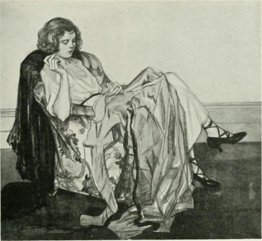 An illustration from International studio, 1897, leaf 300