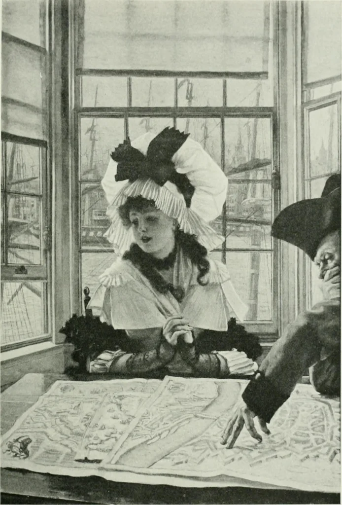 An illustration from International studio, 1897, leaf 322