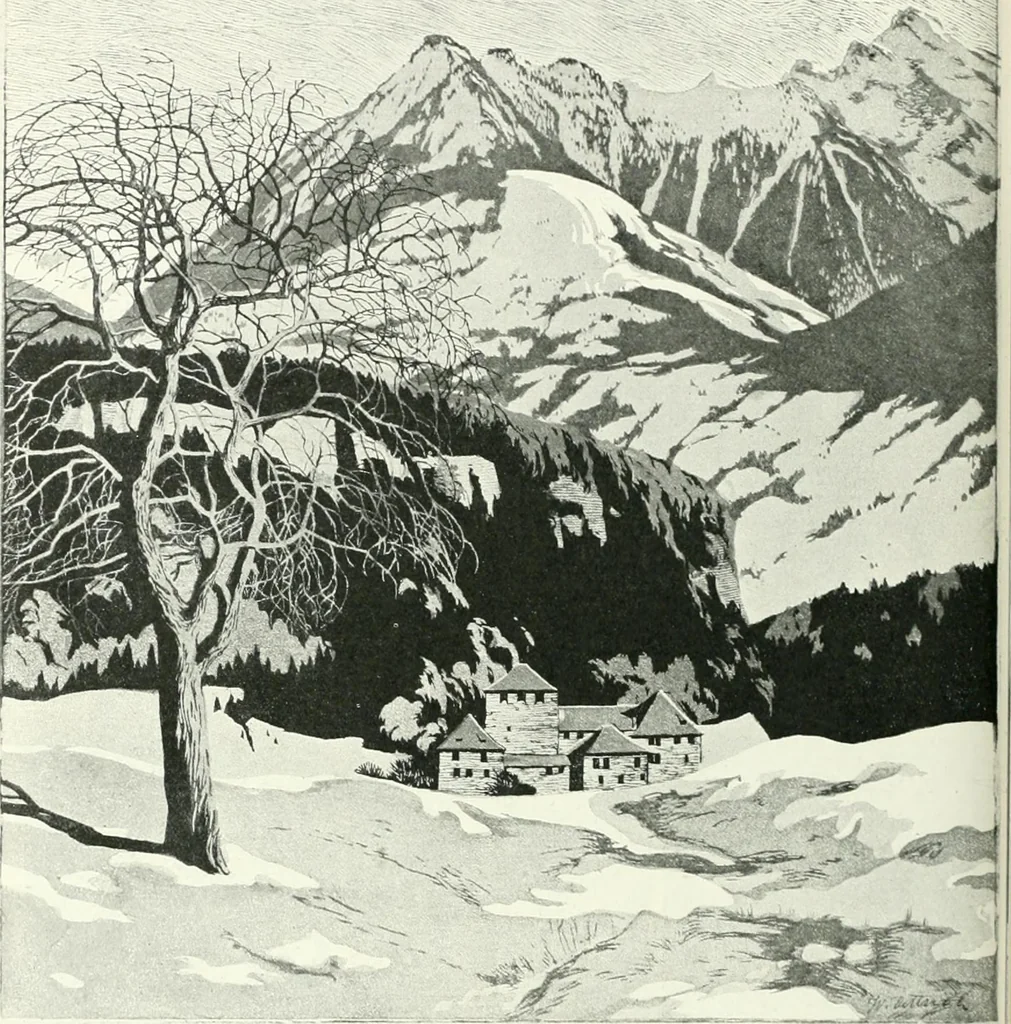 An illustration from International studio, 1897, leaf 349
