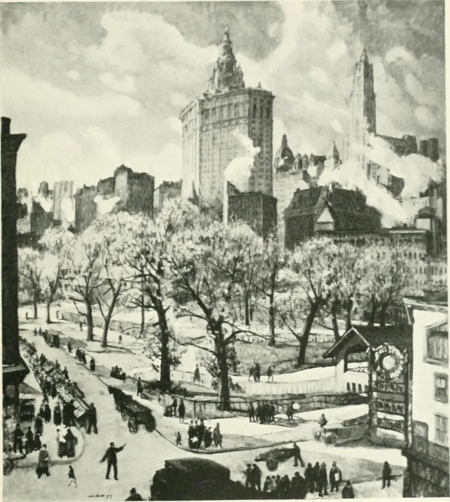 An illustration from International studio, 1897, leaf 388