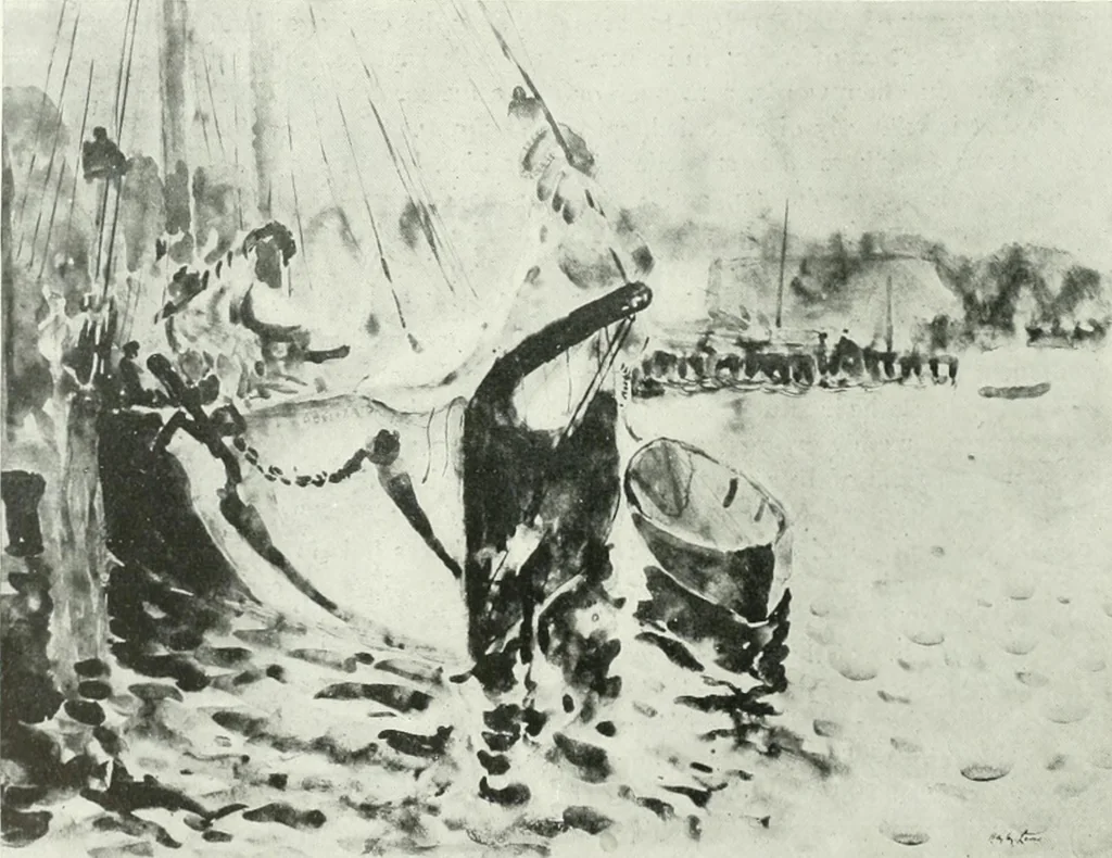 An illustration from International studio, 1897, leaf 47
