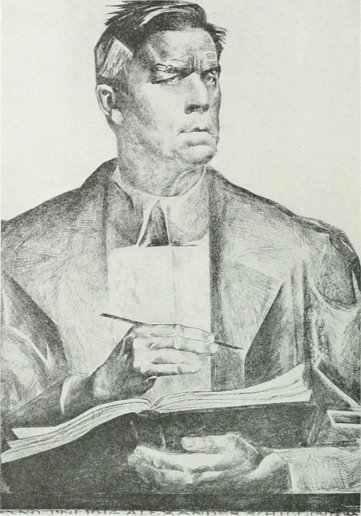 An illustration from International studio, 1897, leaf 87