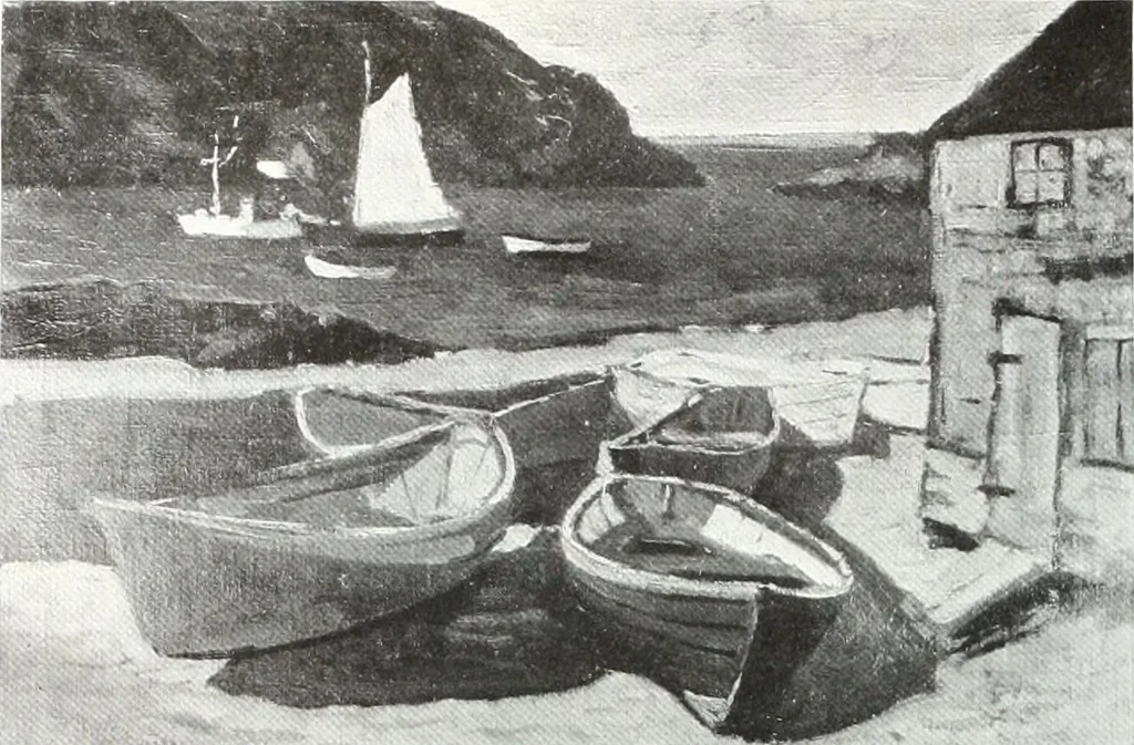 An illustration from International studio, 1897, leaf 121