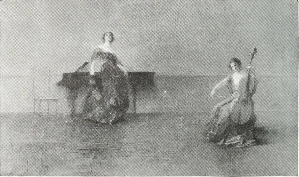 An illustration from International studio, 1897, leaf 121