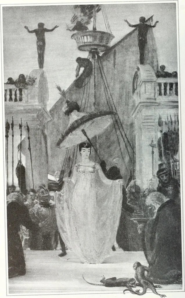 An illustration from International studio, 1897, leaf 129