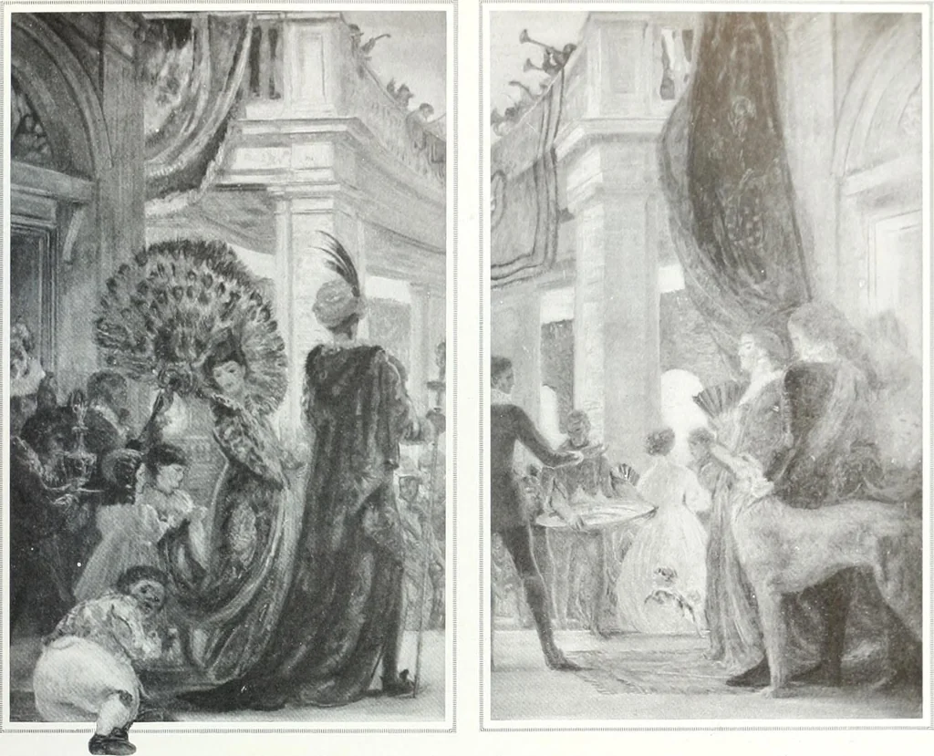 An illustration from International studio, 1897, leaf 130