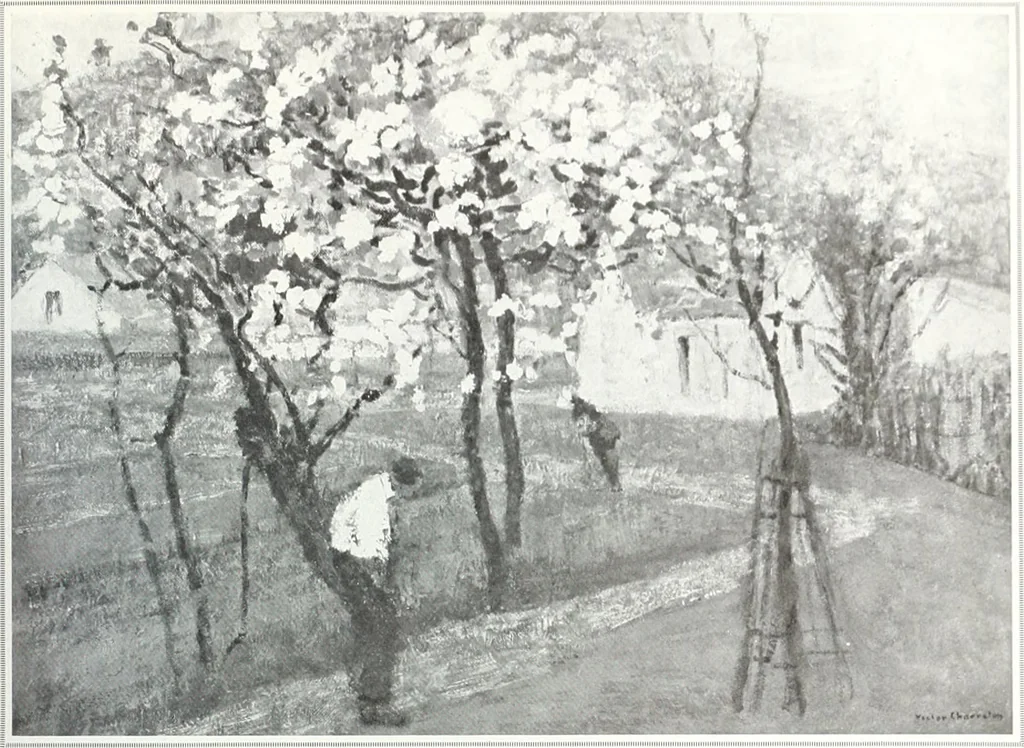 An illustration from International studio, 1897, leaf 148