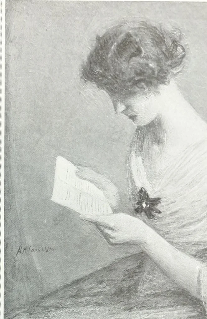 An illustration from International studio, 1897, leaf 166