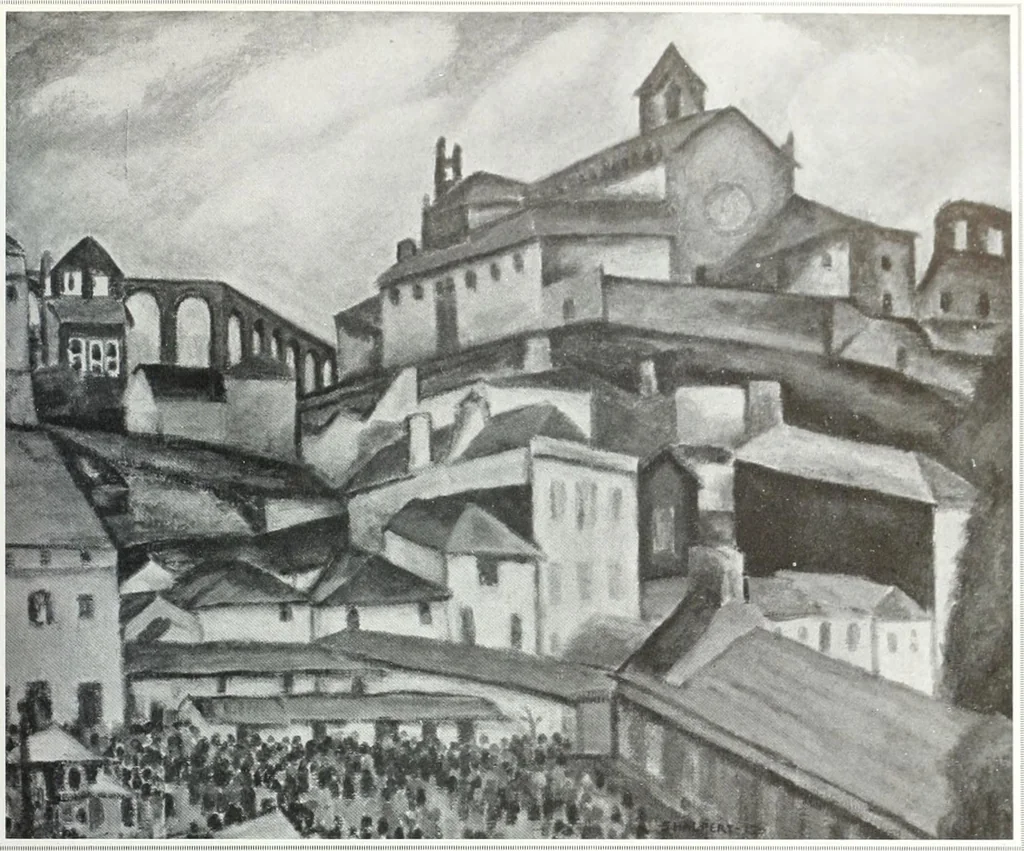 An illustration from International studio, 1897, leaf 182
