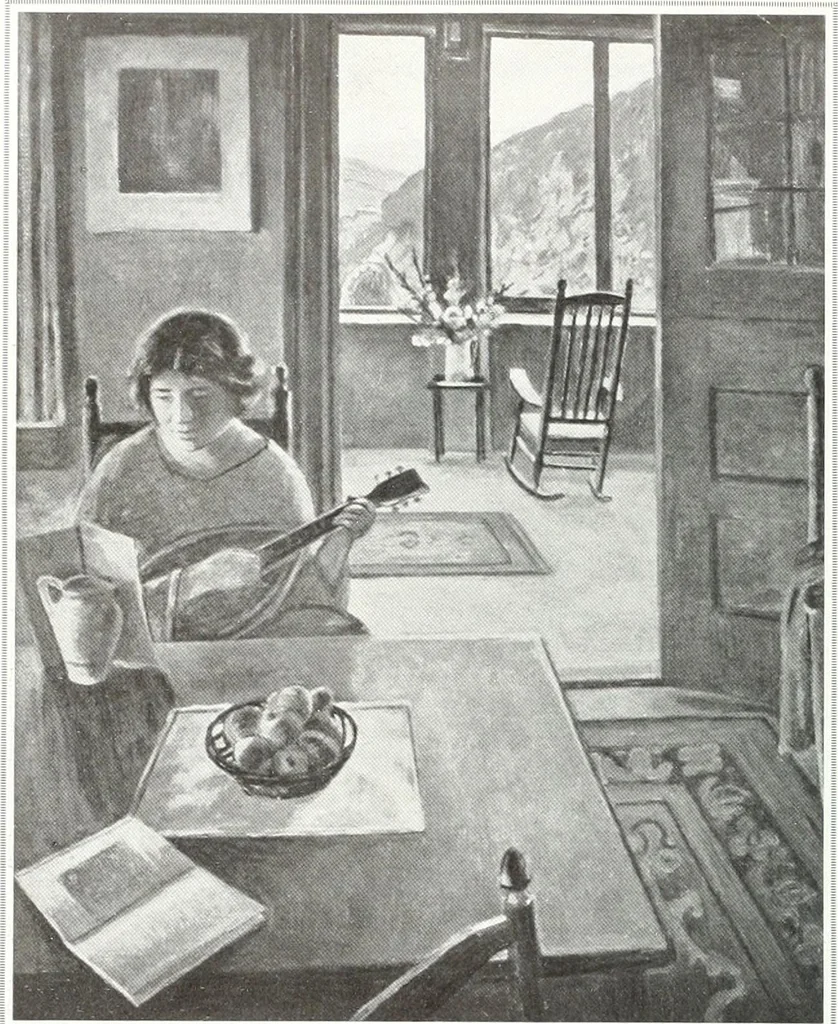 An illustration from International studio, 1897, leaf 183